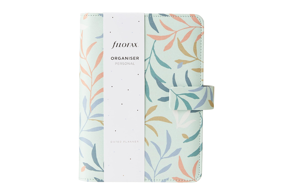 Filofax Personal Botanical Mint Organizer